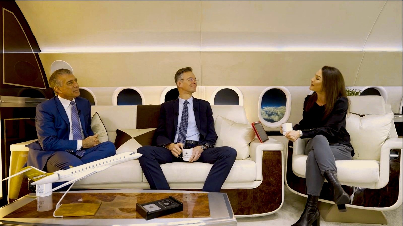 Luxury on Air, Deloitte&rsquo;s vodcast, filmed at The Jet Business on Park Lane